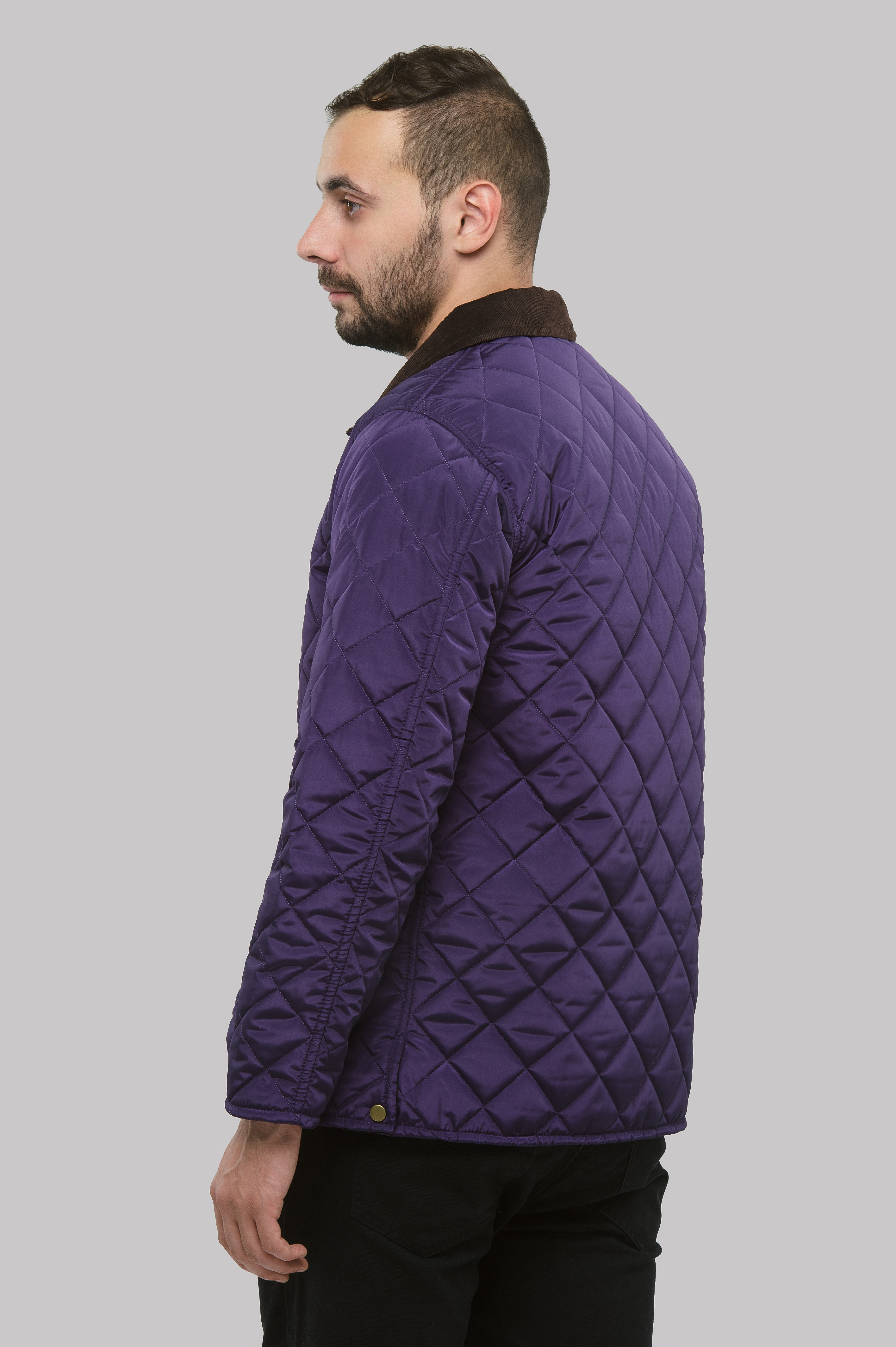 Куртка стеганая Сэр 2016 Фиолетовая